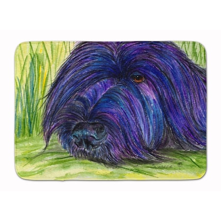 Carolines Treasures Briard Machine Washable Memory Foam Mat SS8520RUG